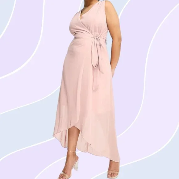 tfnc plus size bridesmaid dresses Ever-Pretty Open Long Lantern Sleeve Mother of the Bride Dress main image 0